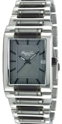 Kenneth Cole New York Men's KC3916 Analog Gunmetal Dial Watch