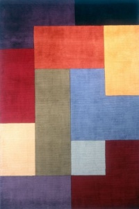 Area Rug 2x3 Rectangle Contemporary Multi Color Color - Momeni New Wave Rug from RugPal