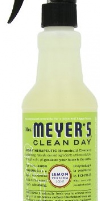 Mrs. Meyer's Clean Day Counter Top Spray, Lemon Verbena, 16-Ounce Bottles (Case of 6)