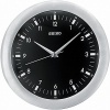 Seiko Wall Clock Silver-Tone Metallic Case