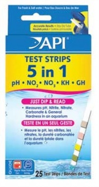 API 5 in 1 Aquarium Test Strips