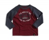 adidas Baby-Boys Infant Itb Cool Kid Raglan Tee, Red, 3 Months