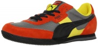 PUMA Men's Lab II Fabric Fashion Sneaker,Quiet Shade/Black/Orange,10.5 D US