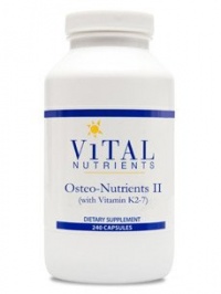 Osteo-Nutrients II 240 capsules by Vital Nutrients