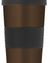 Thermos Nissan 14-Ounce Stainless-Steel Tumbler, Espresso