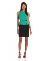 Calvin Klein Women's Sleeveless Peplum Dress