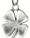 Sterling Silver Four Leaf Clover Charm