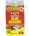 Catchmaster 1872SD Mouse Insect and Snake Glue Boards, 4-Pack