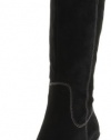 Cole Haan Women's Air Tali TA BT 85 WP Knee-High Boot,Black Suede,5.5 B US