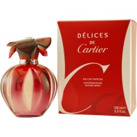 Cartier Delices De Cartier Eau-de-Parfume Spray, 3.3-Ounce