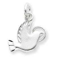 Sterling Silver Dove Charm