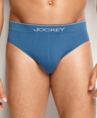 Jockey's Low-Rise Brief: The no-chafe comfort of Jockey's Seamfree Collection combined with the kind of low-rise styling just made to be worn under low-rise jeans.