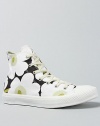 Converse The Marimekko Chuck Taylor All Star Premium Hi Sneaker in White Black and Green