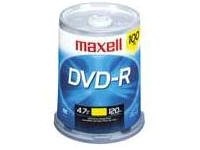 Maxell 634056  DVDR - 100 Pack