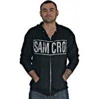 Sons of Anarchy SAMCRO Boxed Reaper Men's Full Zip Hoodie