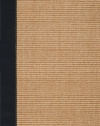 Area Rug 5x7 Rectangle Natural Fiber Black Color - Surya Clinton Rug from RugPal