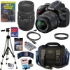 Nikon D3200 24.2 MP CMOS Digital SLR Camera with 18-55mm f/3.5-5.6G AF-S DX VR Lens and Sigma 70-300mm f/4-5.6 SLD DG Macro Lens with built in motor + 32GB Deluxe Accessory Kit