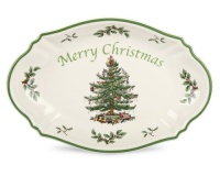 Spode Christmas Tree Merry Christmas Tree Tray