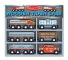 Melissa & Doug Wooden Train Cars Set