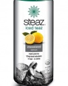 Steaz Organic Iced Teaz, Green Tea with Lemon (Unsweetened), 12 - 16-Ounce Cans