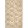 Surya Fallon FAL-1038 Jill Rosenwald Honeycomb Flat Weave Area Rug, 5 by 8-Feet