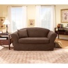 Sure Fit Suede Supreme Two Piece Sofa Slipcover