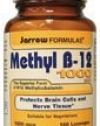 Jarrow Formulas Methyl-B12, 1000mcg, 100 Lozenges