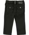 Sean John Ladder Up Slim Fit Jeans (Sizes 12M - 24M) - black denim, 18 months