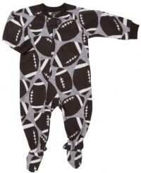 Carter's Boys Fleece Football Footed Pajamas 2t-5t (3t)