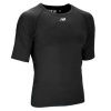 New Balance TMT9313 Short Sleeve Compression Top - Large Black