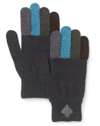 Paul Smith always manages to surprise with innovative yet lighthearted designs, like these warm wool gloves featuring different colored fingers, a unique pair that reveals your sense of humor and style.