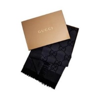 Gucci Luxury Throw Blanket - Black