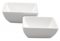 BIA Cordon Bleu Nouveau 2-Piece Rectangular Bowl Serving Set, White