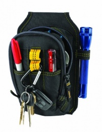 Custom Leathercraft 1504 Multi-Purpose Carry-All Tool Pouch, 9-Pocket