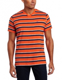 U.S. Polo Assn. Men's Striped T-Shirt with Three Contrasting Colors