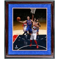 Steiner Sports NBA New York Knicks Jeremy Lin Unsigned Drive vs. Wizards Framed 8x10 Photograph