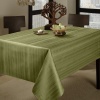 Benson Mills Flow Spillproof 60-Inch by 120-Inch Fabric Tablecloth, Sage