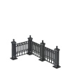 Department 56 Village City Fence Accessory Set of 7