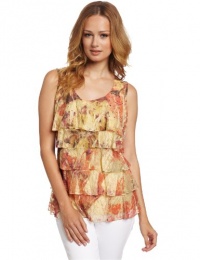 Sag Harbor Women's Sublimation Scoop Tank Top