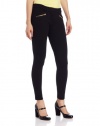 XOXO Juniors Slim Ponte Pant, Black, 5/6