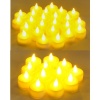 Instapark® LCL-72 Battery-powered Flameless LED Tealight Candles, 6-Dozen Pack