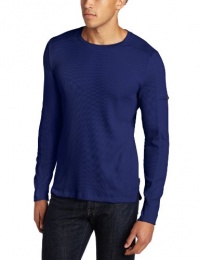 Calvin Klein Sportswear Men's Long Sleeve 2X2 Rib Crew Neck Knit