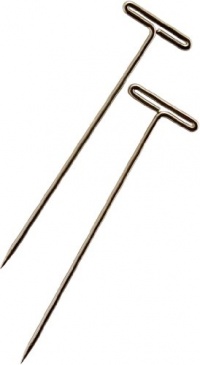 Gem 1.5-Inch T-Pins, 100 per Box (GEM87T)