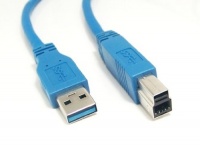 Micro Connectors Superspeed USB 3.0 A to B Cable, (6 Feet)