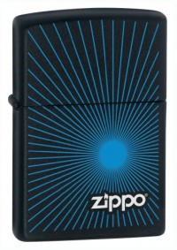 Zippo Starburst Blue Lighter