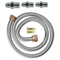 Watts Dormont 30-3131KIT-48 Gas Range Installation Kit 48-Inch Length 5/8-Inch Diameter