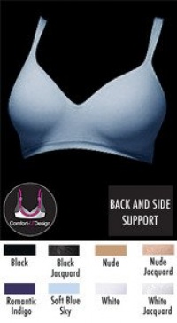 Bali Comfort Revolution Wirefree 3463, Violet Mist, 36B