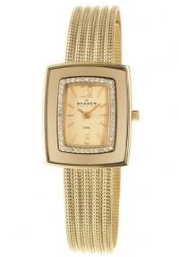 Skagen Denmark Womens Watch Gold with Glitz #463SGG