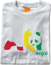 ENJOI Rasta Panda Short Sleeve T Shirt