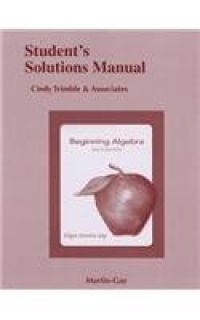 Student Solutions Manual for Beginning Algebra